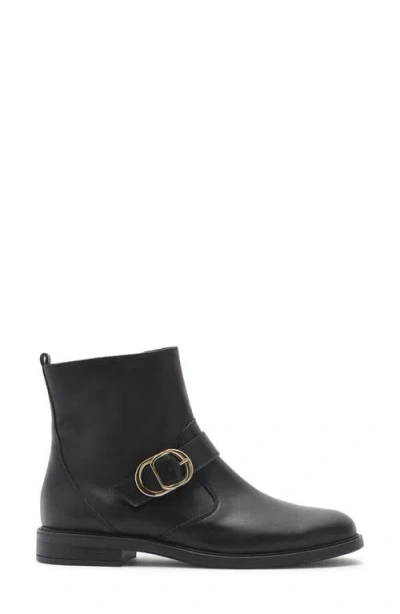 Paul Green Dakota Buckle Ankle Boot In Black
