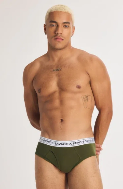 Savage X Fenty Savage Classics 3-pack Briefs In Gray