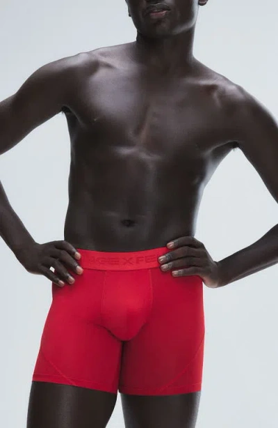 Savage X Fenty Shadow Fit Boxer Briefs In Red
