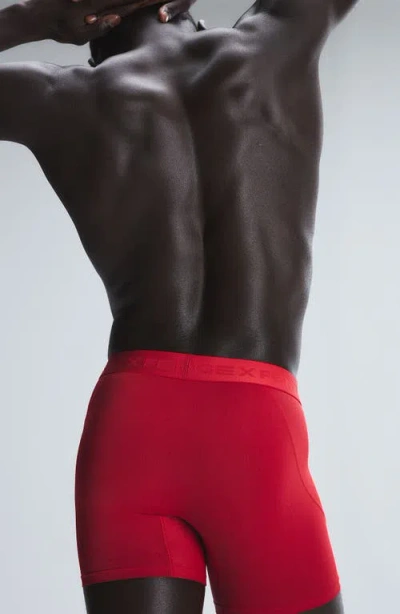 Savage X Fenty Shadow Fit Boxer Briefs In Red