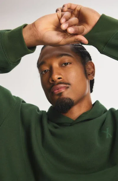 Savage X Fenty Fleece Hoodie In Green