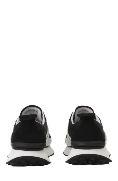 Lanvin Bumpr Nylon Sneakers In Black