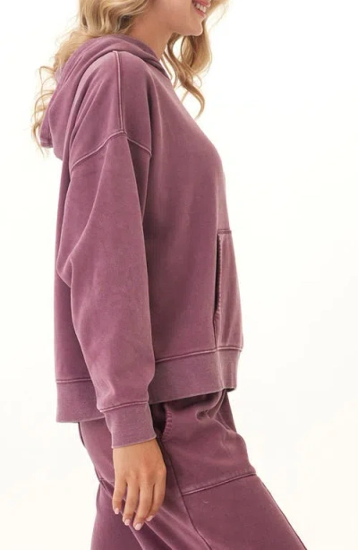 Threads 4 Thought Marcellina Mineral Wash French Terry Hoodie In Animal Print