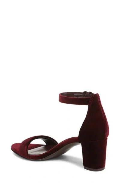 Naturalizer True Colors Vera Ankle Strap Sandal In Black