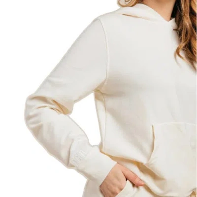 Ocio Softcore Classic Hoodie In White