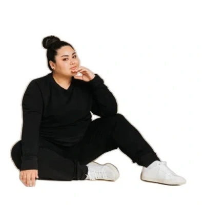 Ocio Softcore Classic Crewneck In Black