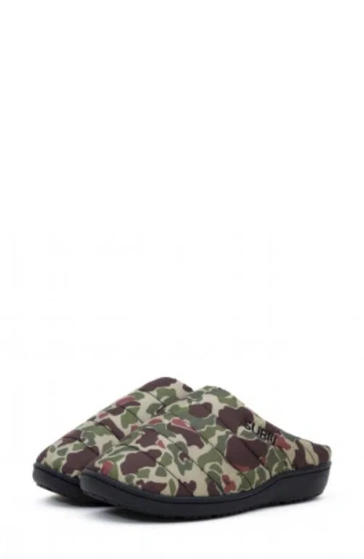 Subu Gender Inclusive Indoor/outdoor Puffer Slipper In Black