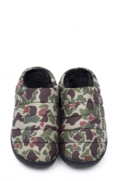 Subu Gender Inclusive Indoor/outdoor Puffer Slipper In Black