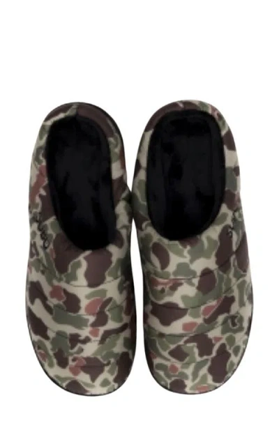 Subu Gender Inclusive Indoor/outdoor Puffer Slipper In Black