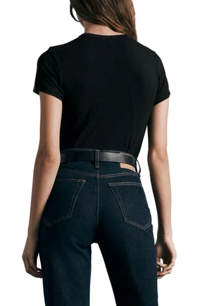 Rag & Bone Luca Baby T-shirt In Animal Print