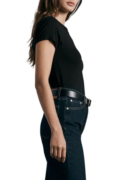 Rag & Bone Luca Baby T-shirt In Animal Print