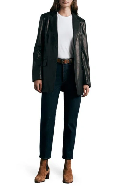 Rag & Bone Luca Slim Short-sleeve Baby Tee In Multi