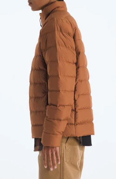 The North Face Men's Aconcagua Long Sleeve Jacket In Brown