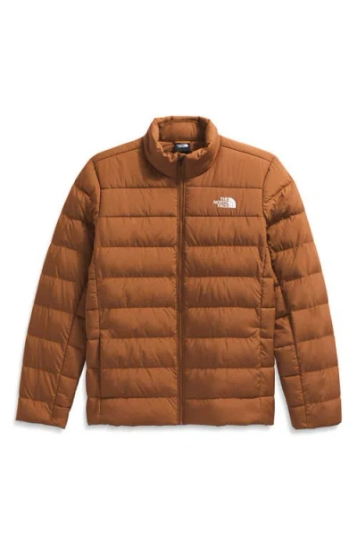 The North Face Men's Aconcagua Long Sleeve Jacket In Brown