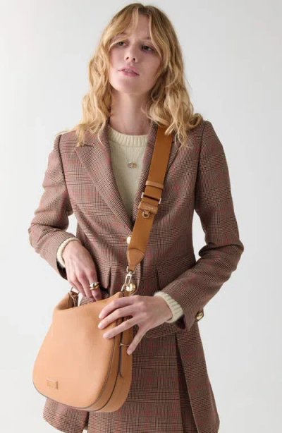 Kate Spade New York Liv Large Hobo Leather Shoulder Bag In Brown