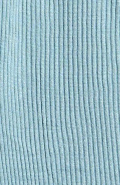 Bella Tunno Rib One-piece & Hat Set In Blue