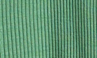 Bella Tunno Rib One-piece & Hat Set In Green