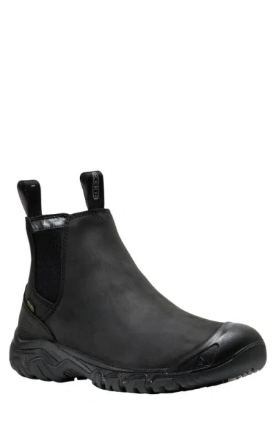 Keen Anchorage Iv Waterproof Chelsea Boot In Black