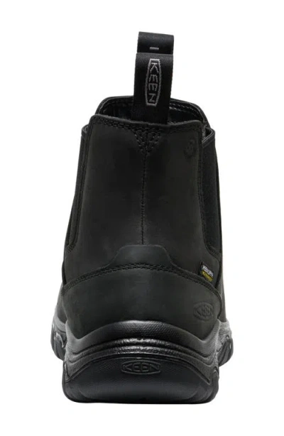 Keen Anchorage Iv Waterproof Chelsea Boot In Black