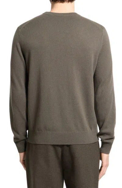 Theory Hilles Cashmere Sweater In Gray
