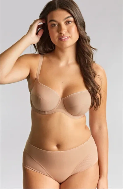 Panache Tango Essence Underwire Balconette Bra In Neutral