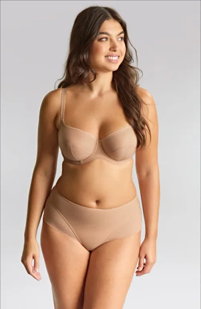 Panache Tango Essence Underwire Balconette Bra In Neutral