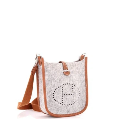 Pre-owned Hermes  Hermes Evelyne Bag Gen Iii Felt Tpm In Multi