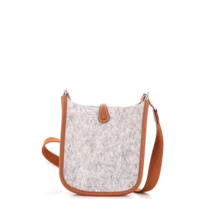 Pre-owned Hermes  Hermes Evelyne Bag Gen Iii Felt Tpm In Multi