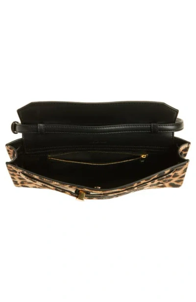 Veronica Beard Dash Genuine Calf Hair Shoulder Bag In Animal Print