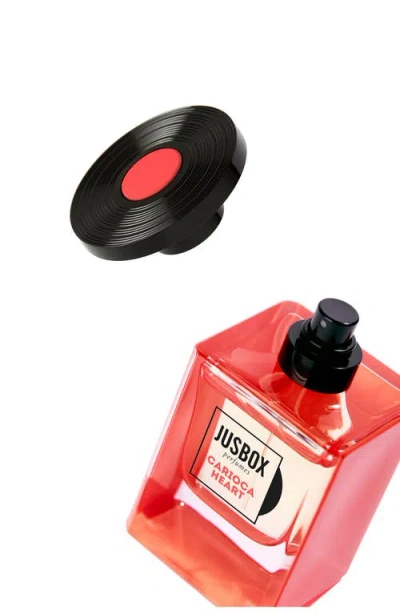 Jusbox Carioca Heart Eau De Parfum In Transparent