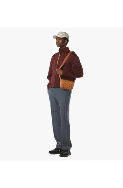 Mcm Aren Messenger Bag In Brown