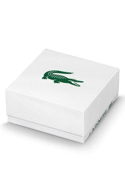 Lacoste Metropole Chain Bracelet In Metallic