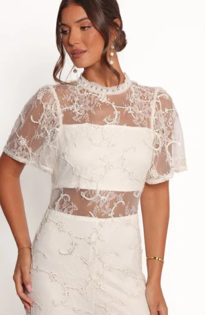 Petal And Pup Petal & Pup Zina Sequin & Lace Jumpsuit In Multi