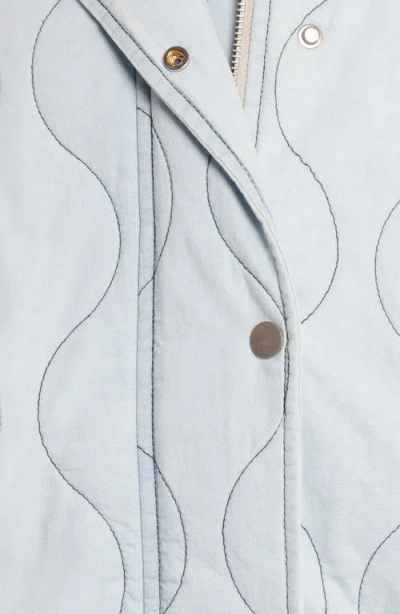 Petal And Pup Petal & Pup Keah Onion Quilted Bomber Jacket In Multi