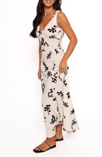 Petal And Pup Petal & Pup Tulsi Abstract Print Maxi Dress In Multi