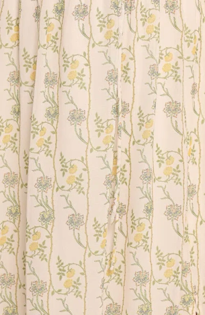 Petal And Pup Petal & Pup Keziah Long Sleeve Maxi Dress In Neutral