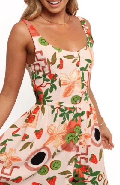 Petal And Pup Petal & Pup Emmaline Print Sleeveless Minidress In Multi