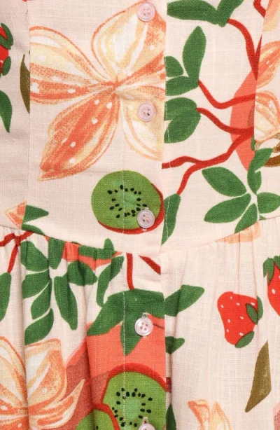 Petal And Pup Petal & Pup Emmaline Print Sleeveless Minidress In Multi