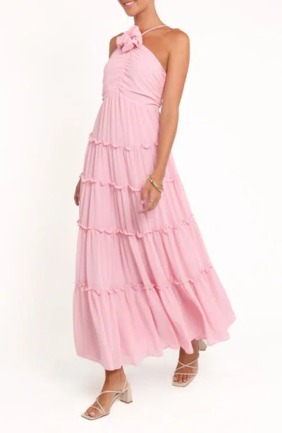 Petal And Pup Petal & Pup Dottie Maxi Dress In Pink