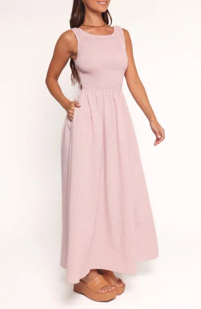 Petal And Pup Petal & Pup Lillie Smocked Sundress In Pink