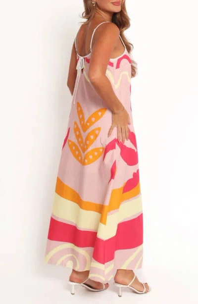 Petal And Pup Petal & Pup Sofia Sleeveless Maxi Dress In Pink
