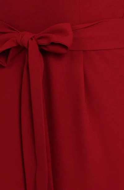 Petal And Pup Petal & Pup Leyton Asymmetric Jumpsuit In Red