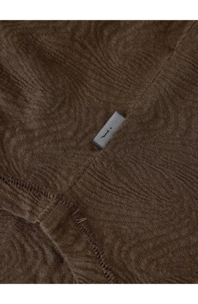 John Varvatos Blaise Wave Organic Cotton T-shirt In Brown