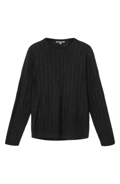 John Varvatos Baiso Crewneck Sweater In Black