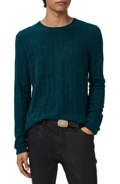 John Varvatos Baiso Crewneck Sweater In Blue