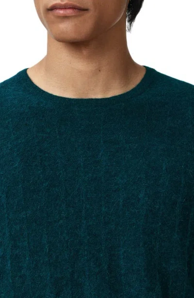 John Varvatos Baiso Crewneck Sweater In Blue