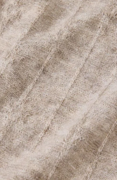 John Varvatos Baiso Crewneck Sweater In White