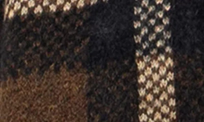 Blanknyc Plaid Crop Sweater Jacket In Multi