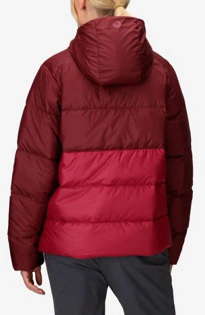 Marmot Guides 700 Fill Power Down Water Repellent Jacket In Red