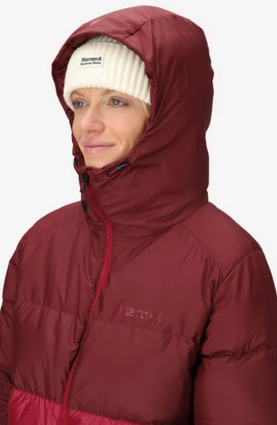 Marmot Guides 700 Fill Power Down Water Repellent Jacket In Red